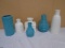 6 Pc. Group of Decorativwe Pottery Vases