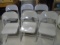 Set of 6 Steel Folding Chairs