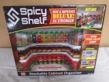 Spicy Shelf 2 Pc. Set of Stackable Spice Organizers