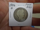 1906 O Mint Barber Half Dollar