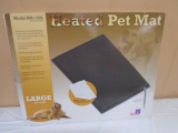 Large Heated Pet Mat w/Fleece Cover