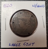 1820 Large Cent Piece