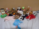 Group of 20 TY Beanie Babies