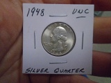 1948 Silver Washington Quarter