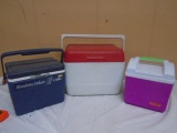 Group of 3 Hand Carry Coolers