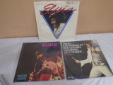 Group of 3 Elvis Pressley LP Records