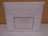 Brand New Set of Queen Size Lace Sheets