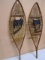 Set of Vintage Snow Shoes Complete w/ Leather Straps