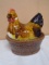 Ceramic Hen on Nest-Made in Portugal