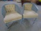 2 Matching Cane SideSide Chairs