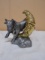 Ricker Limited Edition Numbered Pewter Cow Jumping Over The Moon