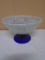 Art Glass Pedestal Bowl