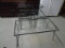 Retro Iron and Glass 3 Pc. Coffee and Step End Table Set