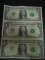 3 Consecutive Serial Number 2017 $1.00 Star Notes