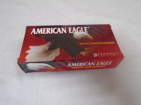 50 Round Box of Federal American Eagle ,380 Auto