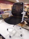 Like New Hbada Rolling Desk/Office Chair w/ Fold Up& Down Arms