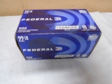 500 Round Box of Federal 22LR Rimfire Cartridges