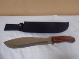 Trail Blazer Bowie Knife w/ Sheave