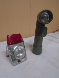 2 Vintage Flashlights