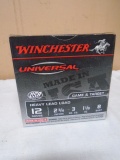 25 Round Box of Winchester 12ga Shotgun Shells