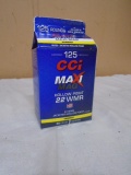 125 Round Box of CCI Maxi-Mag 22 WMR