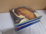 Stack of LP Record Albums