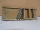 Antique Kraut Cutter w/ Slide Box