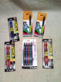 Six Misc. packages of Pens