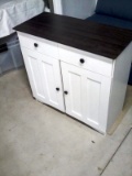 Small Storage Cabinet with Drawers and Doors