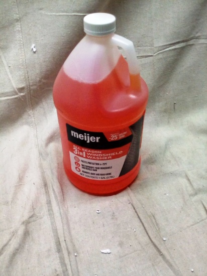 Meijer 3 in one Windshield Wiper Fluid