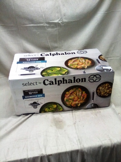 Select by Calphalon 12 piece Hard Anodize cookware Set
