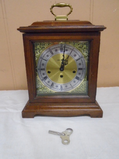 Howard Miller Wood Case Bracket Clock