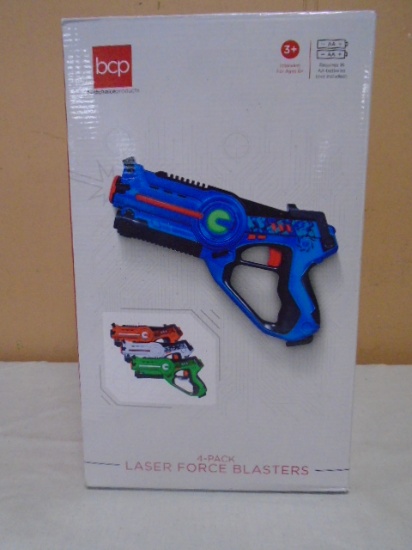 Set of 4 Laser Force Blaster Guns