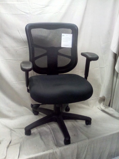 Alera EL42BME10B Elusion Series Mesh Mid-Back Swivel/tilt Chair, Black