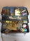 Vintage Metal Tackle Box Filled w/ Tackle