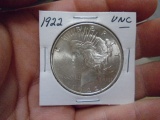 1922 Silver Peace Dollar