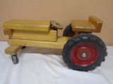 Community Wooden Child's Ride on Tractor