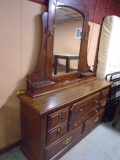 8 Drawer Dresser w/ Mirror