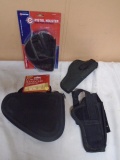 Allen Compact Hand Case & 3 Pistol Holsters