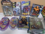 Group of 8 Marvel-X Men and Other Action Figures