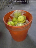 5 Gallon Bucket Full of Soft Balls