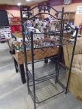 Metal 3 Shelf Folding Baker's Rack