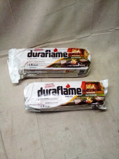 Pair of DuraFlame Fire Starter Logs