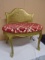 Vintage Cane Back Vanity Stool