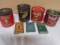 7pc Group of Vintage Tabacco Tins
