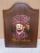 Wooden Kings Head Dart Board Case