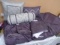 Like New King Size Comforter w/ Bedskirt-3 Pillows-2 Shams