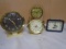 4pc Group of Clocks