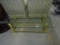 Brass & Beveled Glass Coffee Table