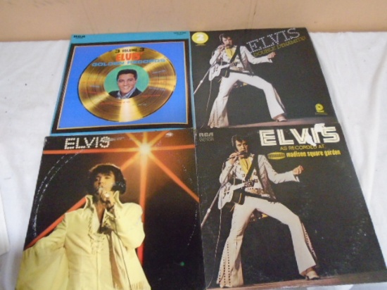 Group of 9 Elvis Presley LP Record Albums